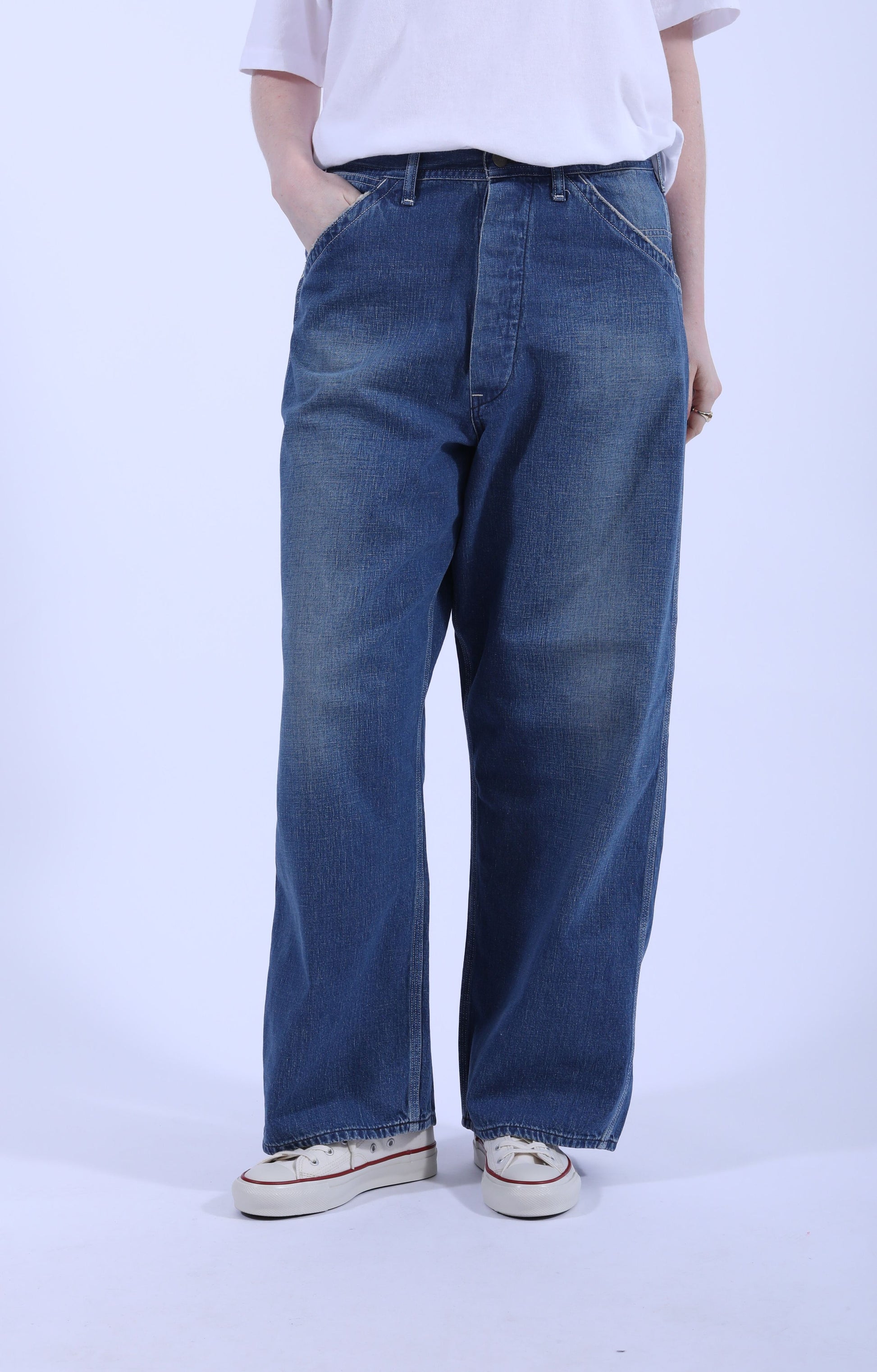 Wide Fit 30's Painter Pants Denim Used