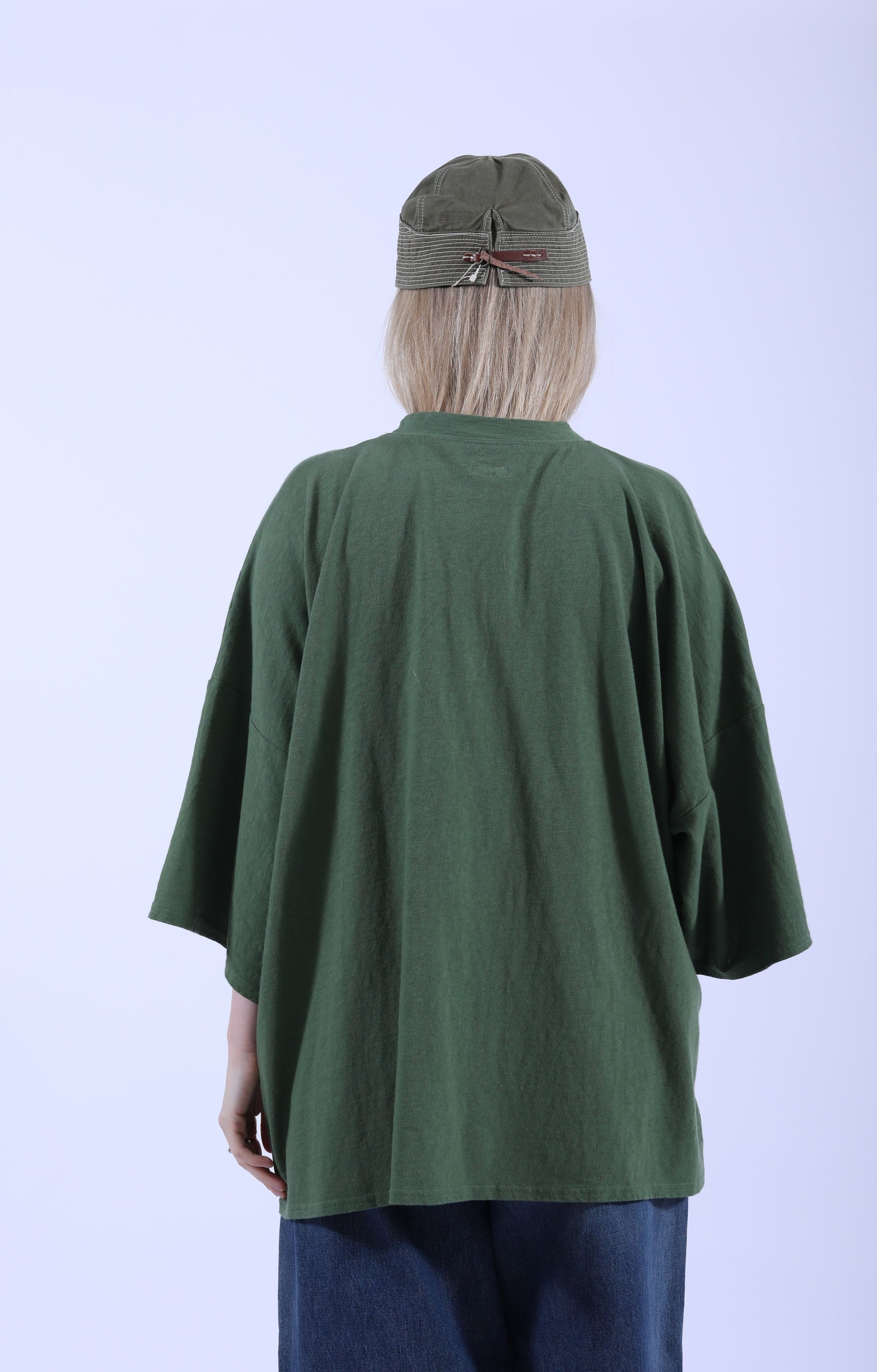 Jersey Huge-T (DENIM REPAIR) Green