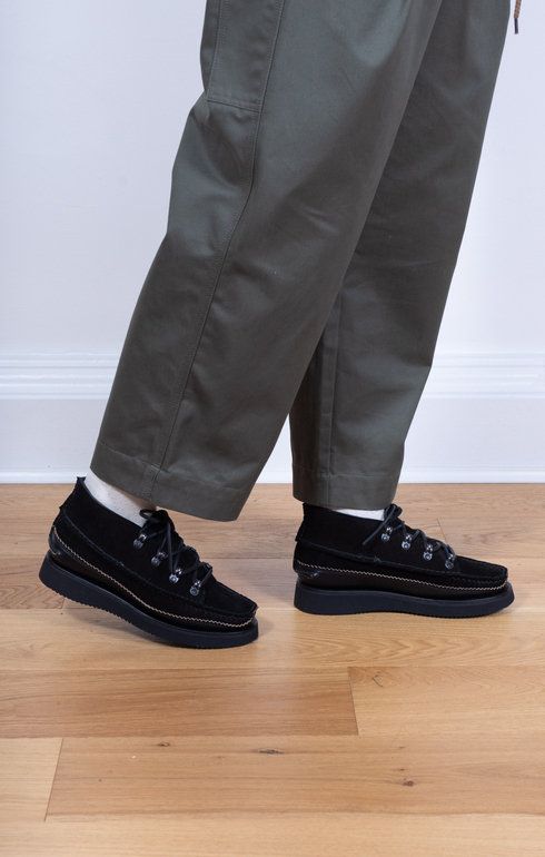 All Handsewn Tokyo DB Chukka BLK x BLK