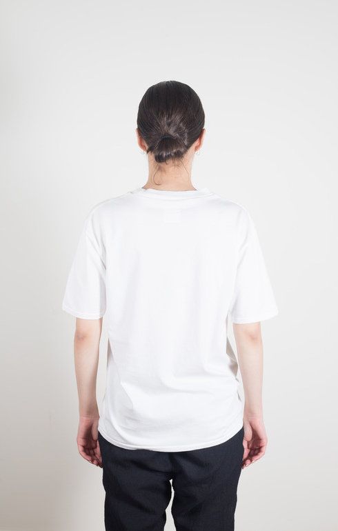 N.15 Print Pocket T-Shirt White