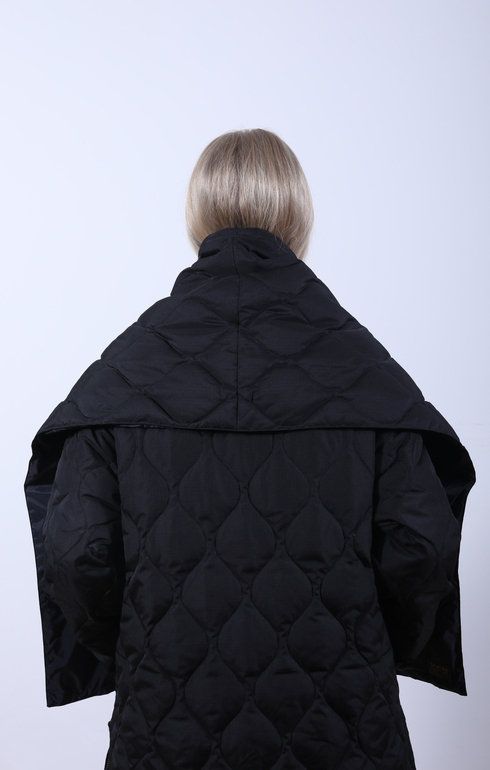 Military Reversible Stole- Black x Black