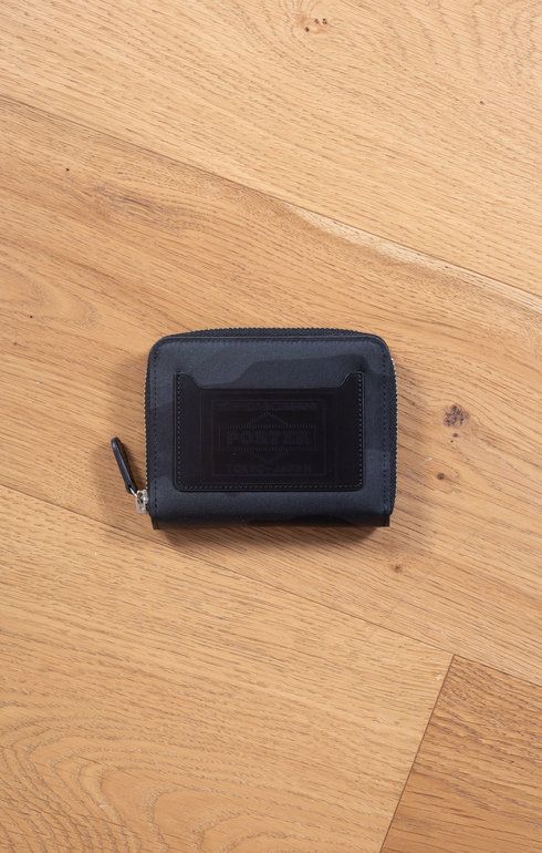 Camouflage Wallet Zip Woodland Black