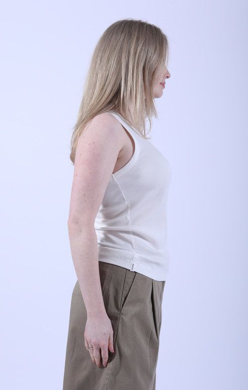 Rib Tank Off White