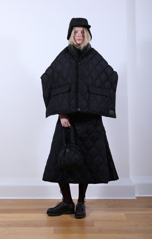 Military Reversible Stole- Black x Black