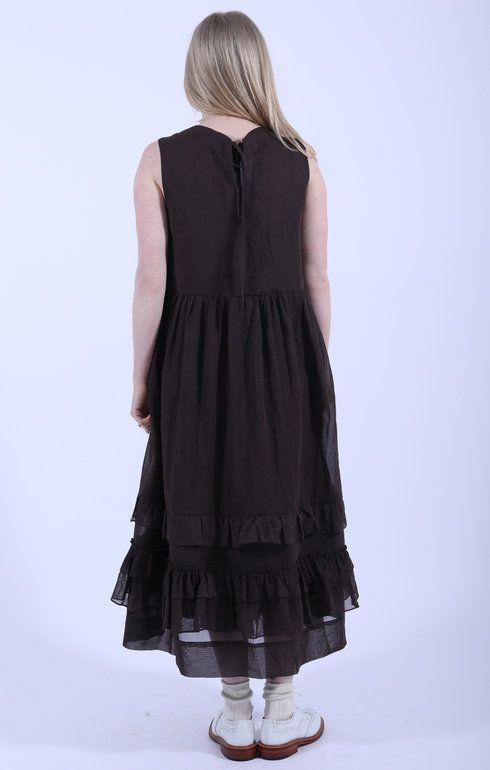 Genevieve Dress Chocolate