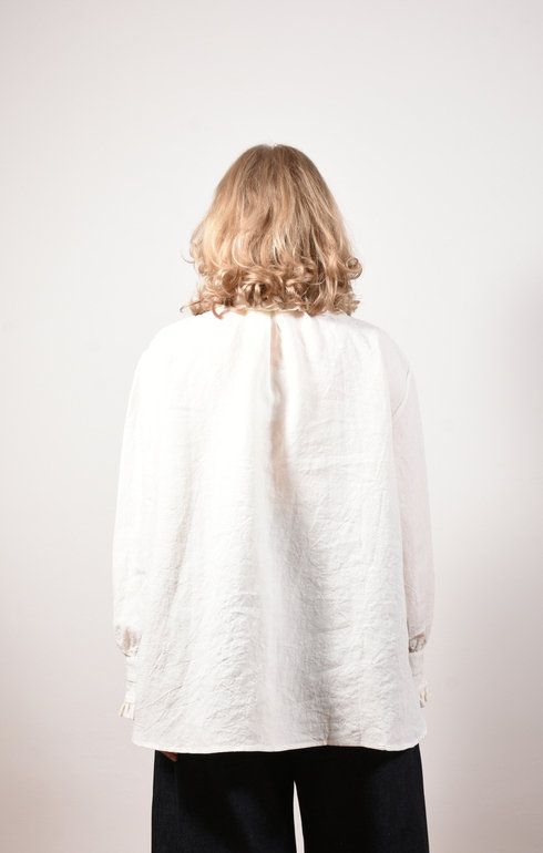 Lydbrook Linen Shirt Ecru