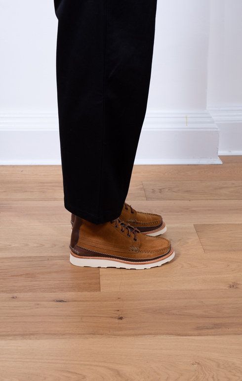Maine Guide DB Boots w/Christy Natural - FO G Brown