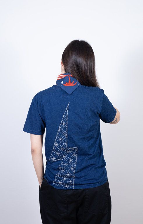 IDG Jersey crew T (THUNDER SASHIKO)