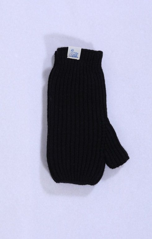GOOD BASICS Wrist Warmers Black