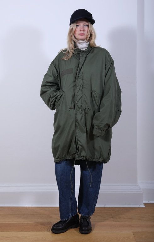 M65 Fish Tail Coat Army Green