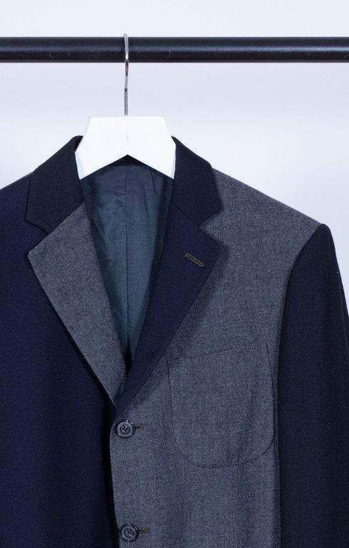 Lardini x Wooster Slim Fit Colour Block Blazer