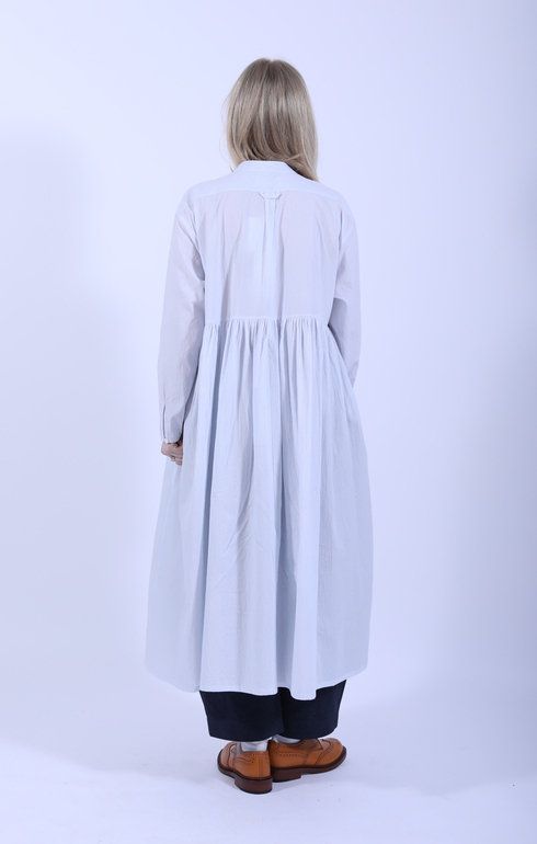 Penny Dress Blue/White