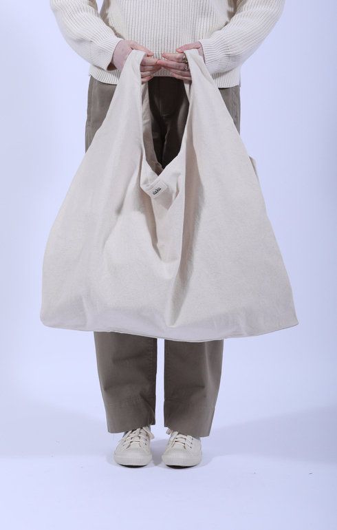 Bag Canvas Large Pure Ecru