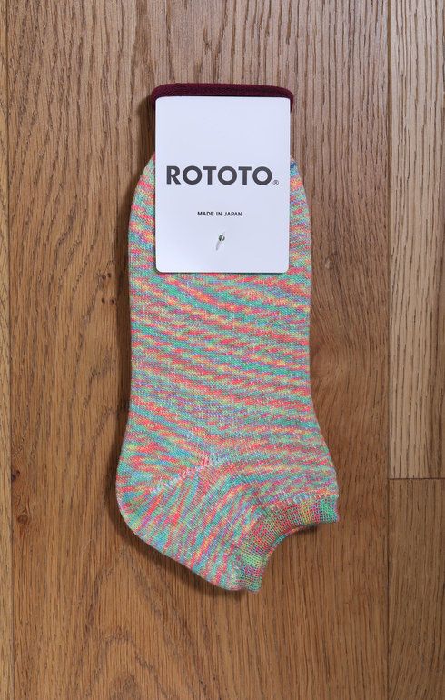 Washi Pile Short Sock Prism