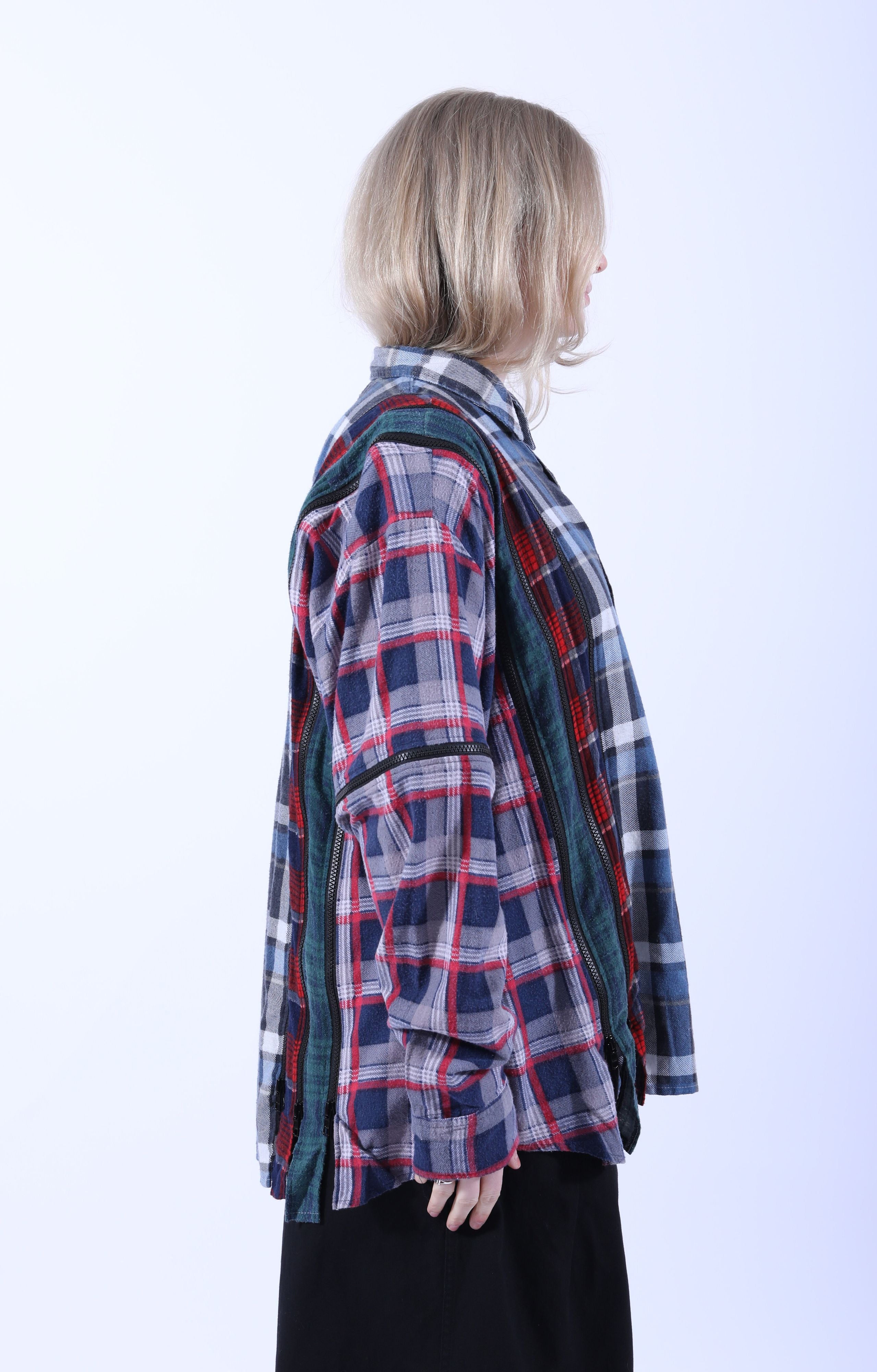 Rebuild By Needles Flannel Shirt Zips #1 – Epitome of Edinburgh