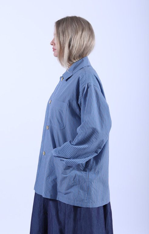 Jacket Shirt Blue