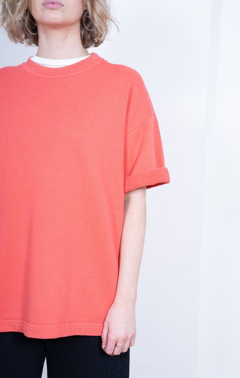 SS Crew Big Tee 8oz Raspberry