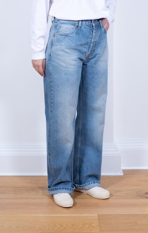 Selvedge Wide Leg Jeans Vintage