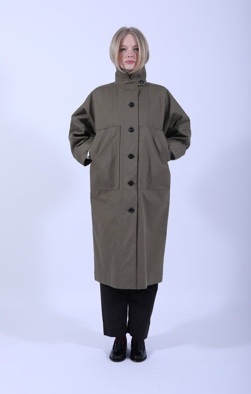 Jean Coat II Vintage Army