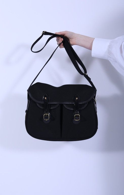 Ariel Trout Shoulder Bag Black/Black (S) – Epitome of Edinburgh