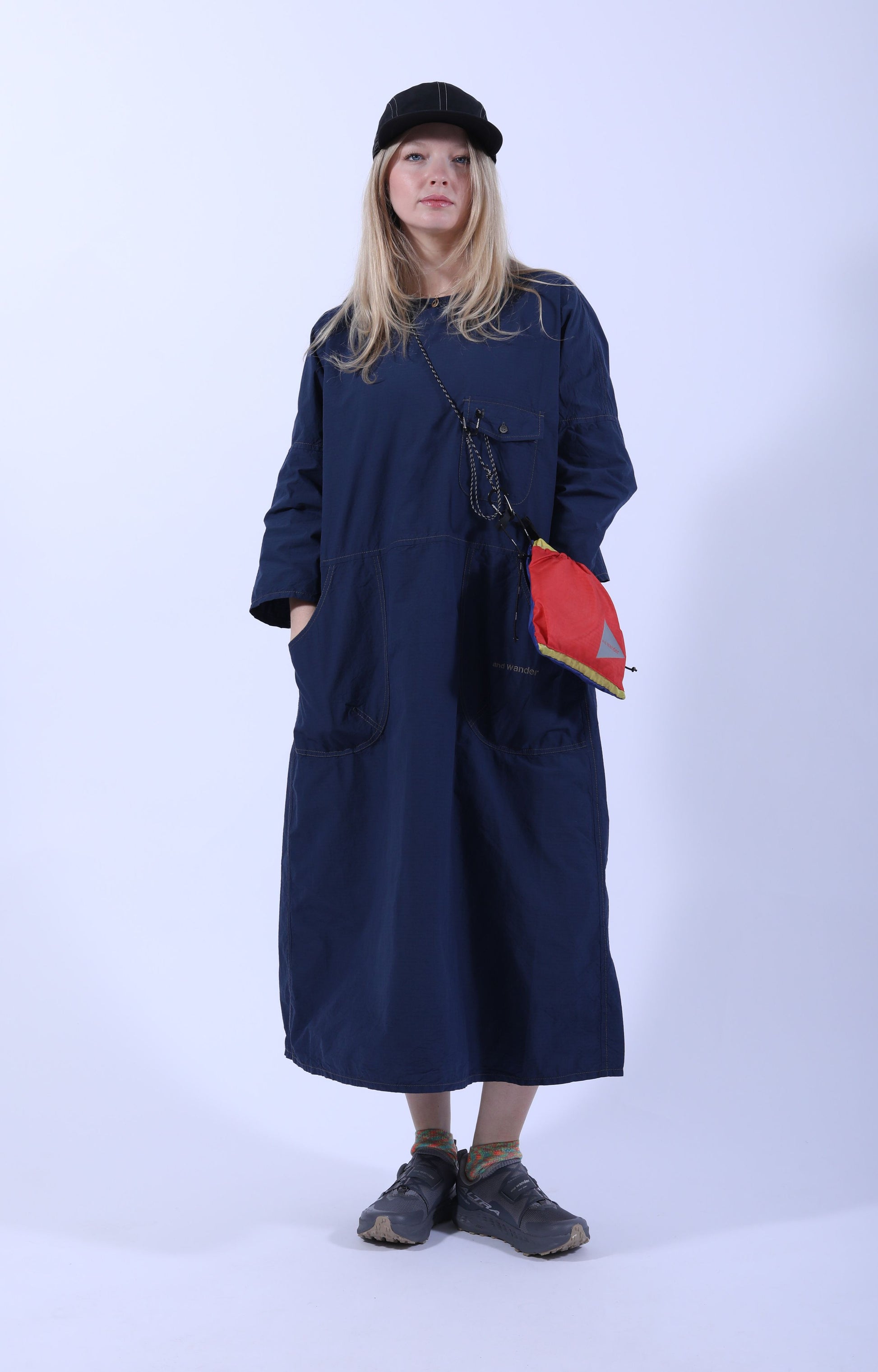 Cordura Rip Dress Blue