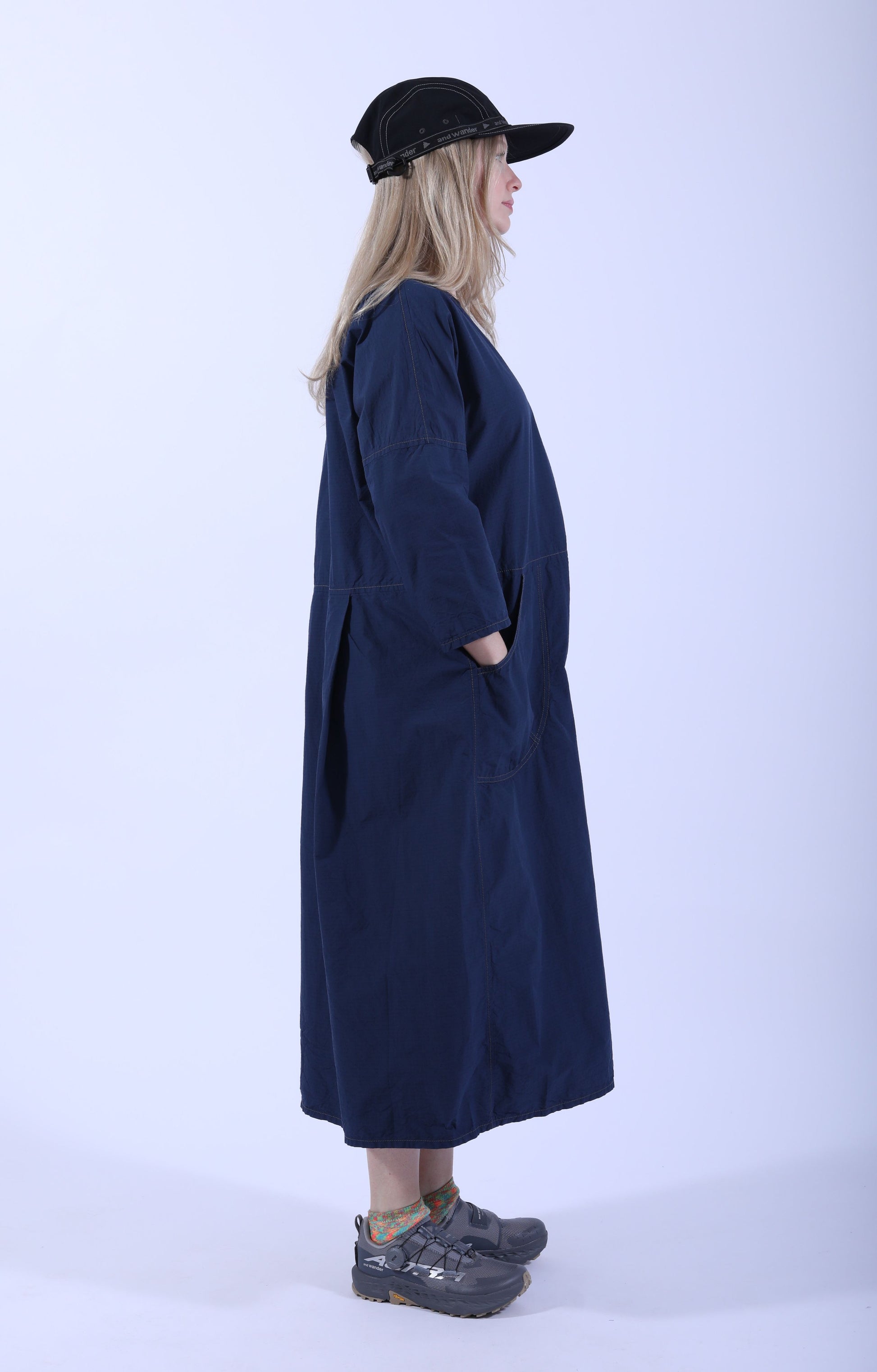 Cordura Rip Dress Blue