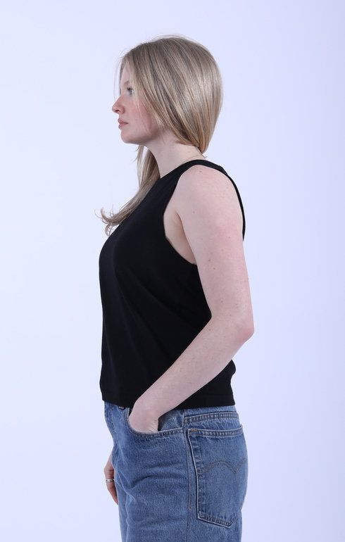 GB Relaxed Prima Tank Black