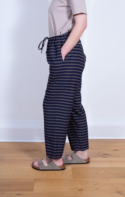 Drawstring Pants Navy