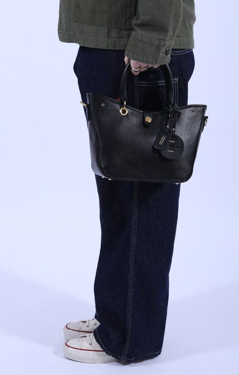 Miniature 2Way Tote Bag Black