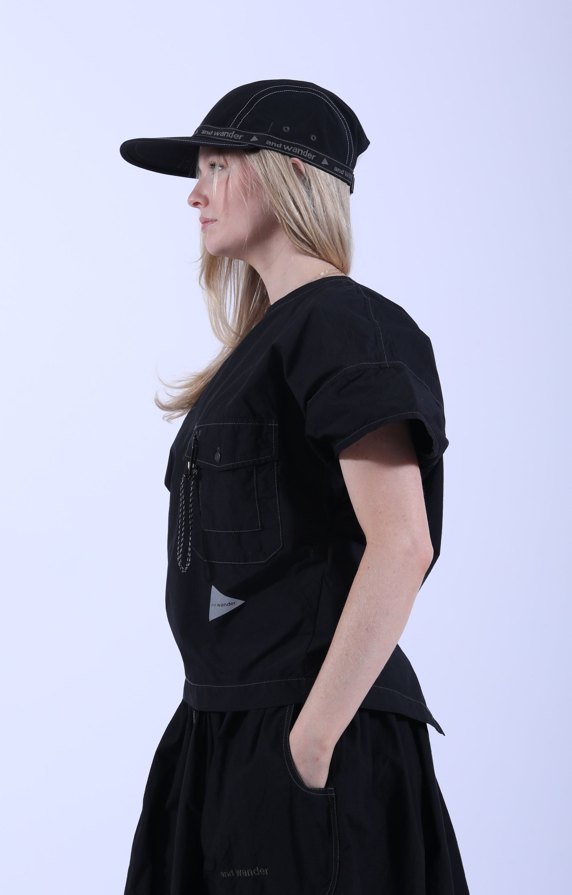 Cordura Typewriter Pullover Black