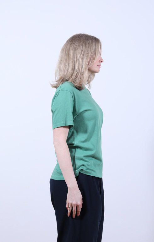 Crew Neck T-Shirt Grass