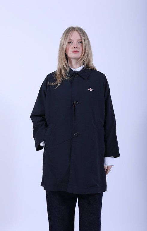 Dolman Sleeve Coat Navy