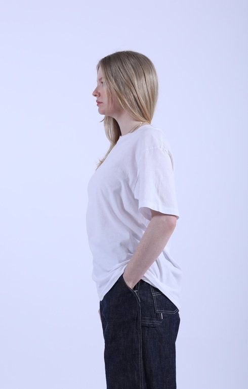 Crew Neck T-Shirt Optical White
