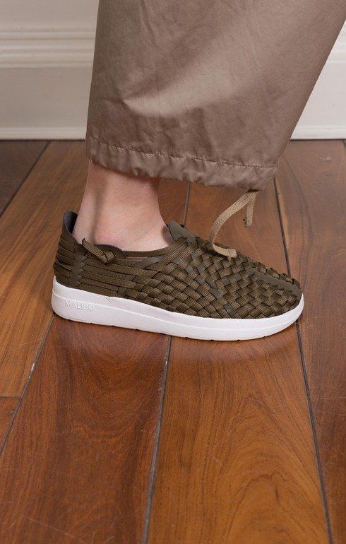 Latigo Nylon Olive/White