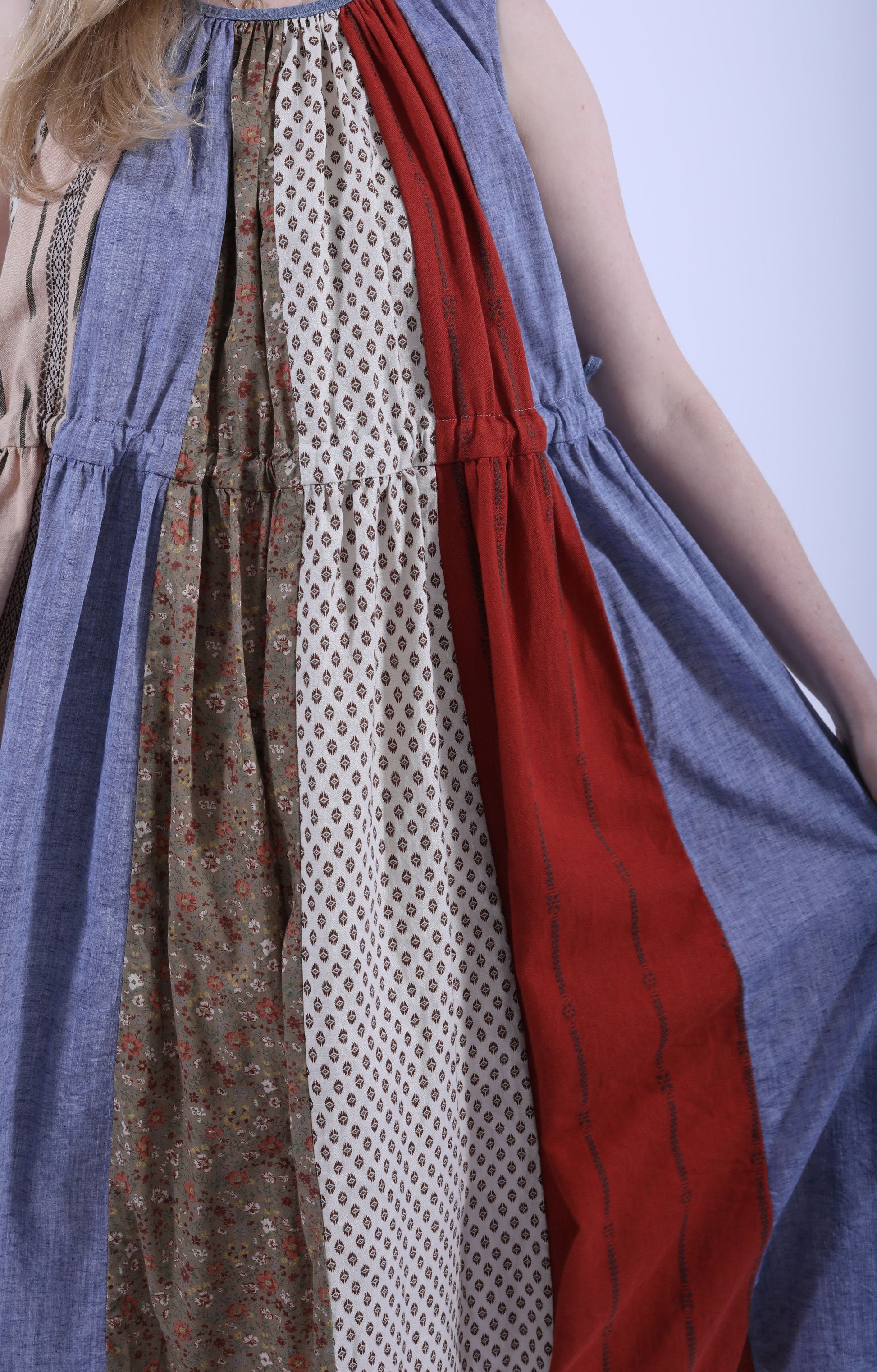 Patchwork KAHLO Dress Trico