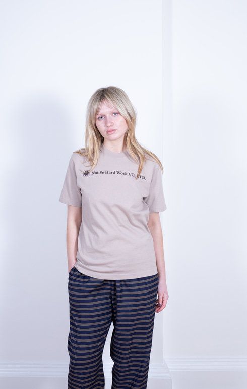 NSHW Print Tee Brown