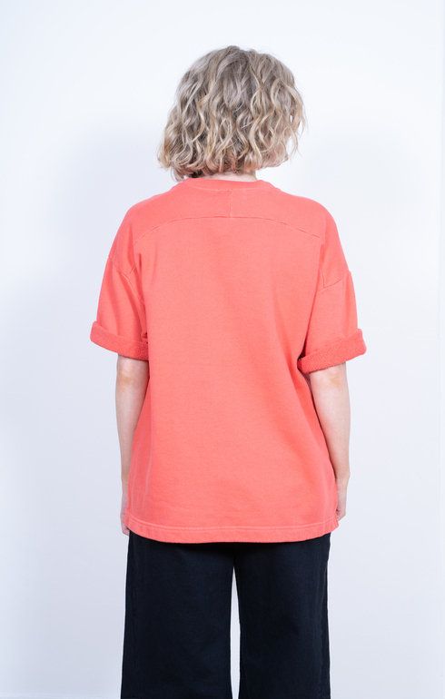 SS Crew Big Tee 8oz Raspberry