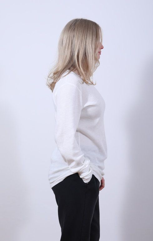 1Pac Slub Thermal White