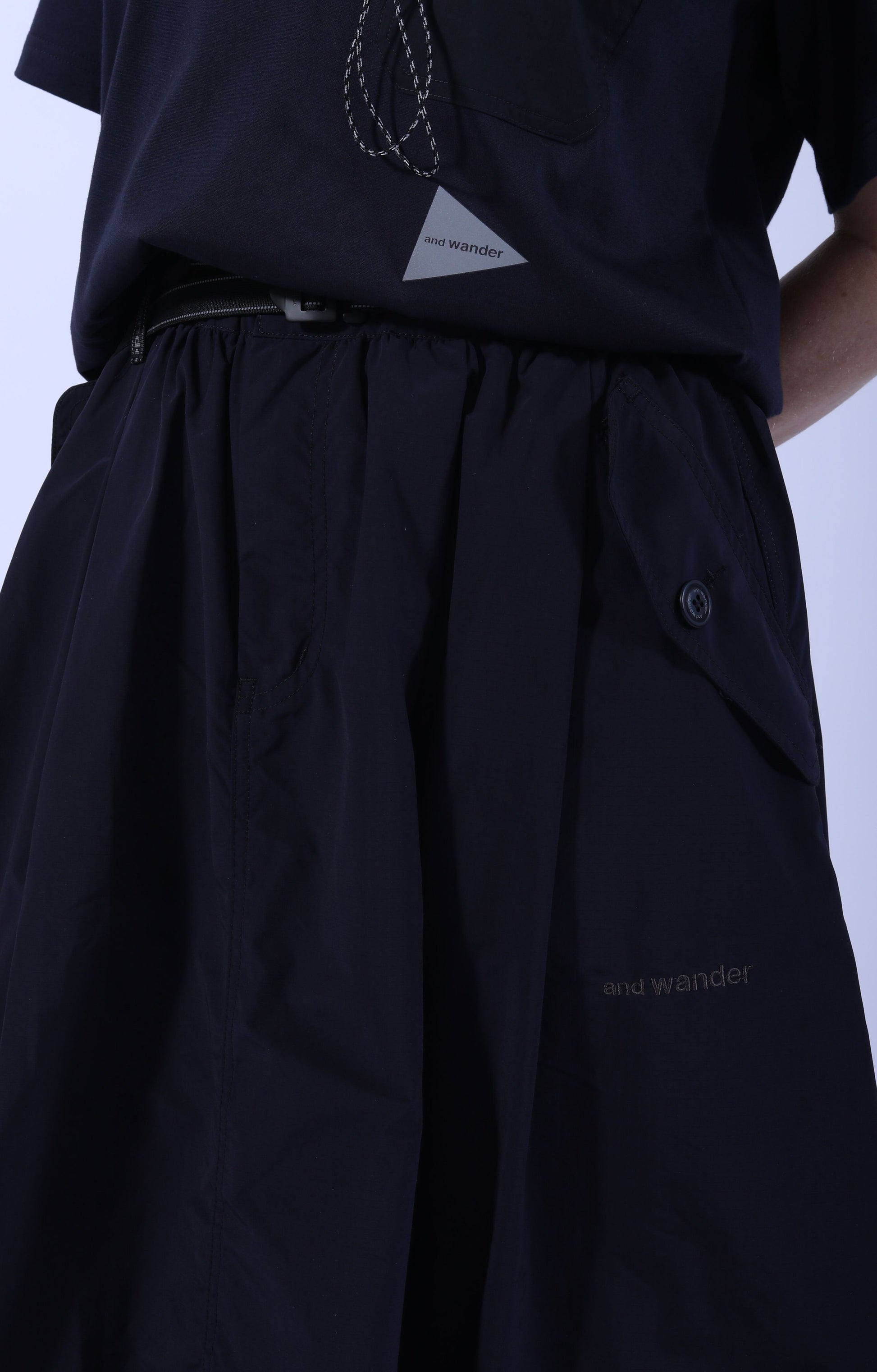 Oversized Cargo Skirt Navy