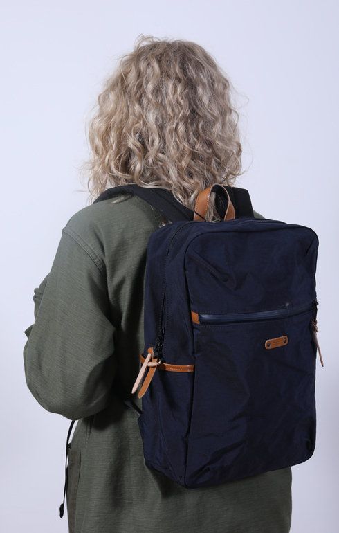 Root Square Backpack Navy