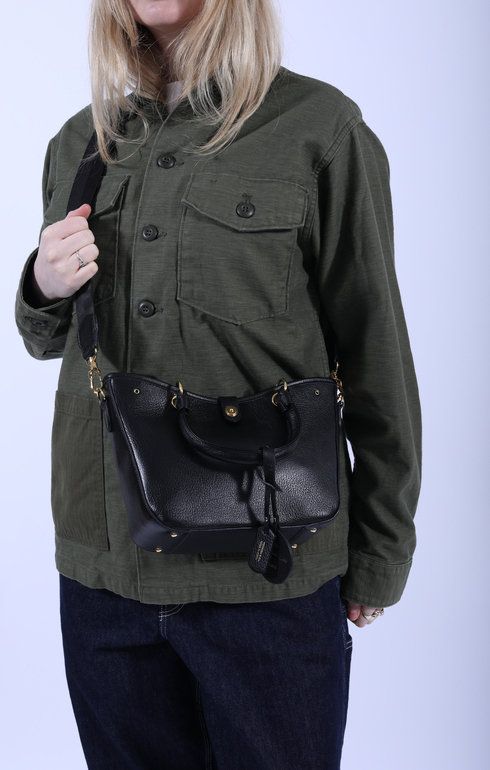 Miniature 2Way Tote Bag Black