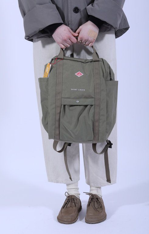 Saint Louise Cordura Bag Greige