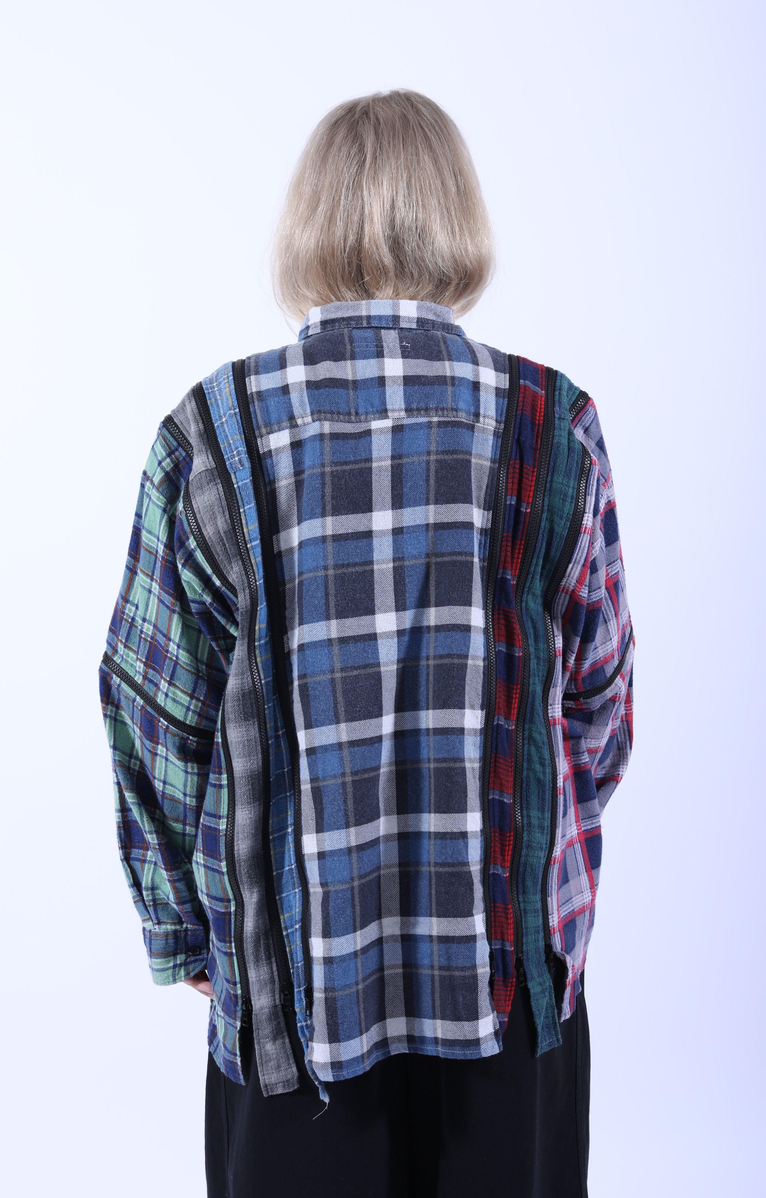 Rebuild By Needles Flannel Shirt Zips #1 – Epitome of Edinburgh