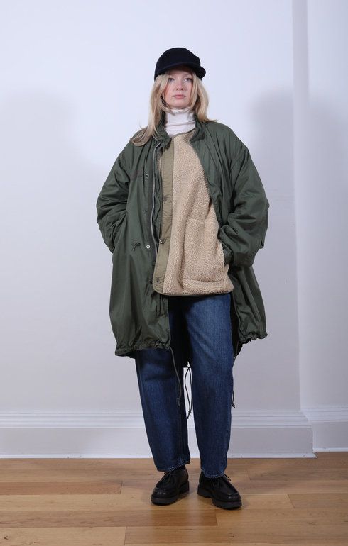 M65 Fish Tail Coat Army Green