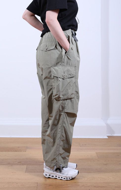 Oversized Cargo Pants Light Beige