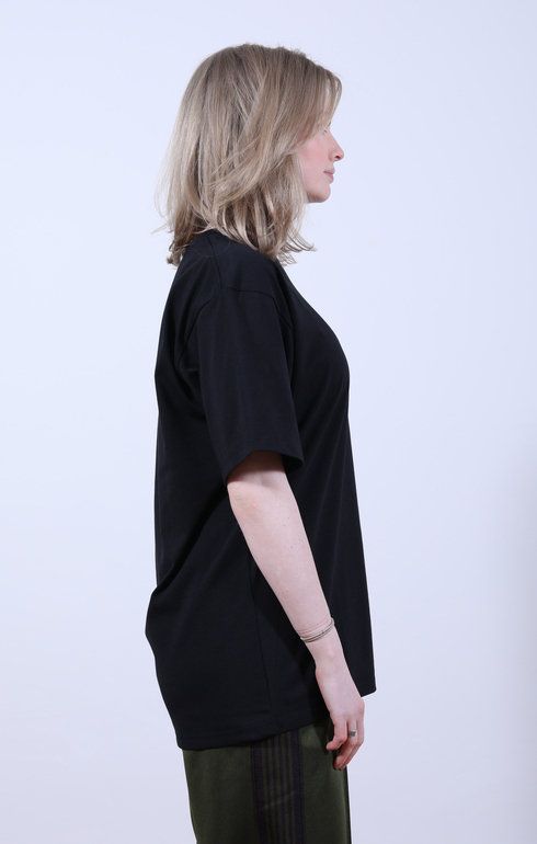 S/S Crew Neck Tee Poly Jersey Black