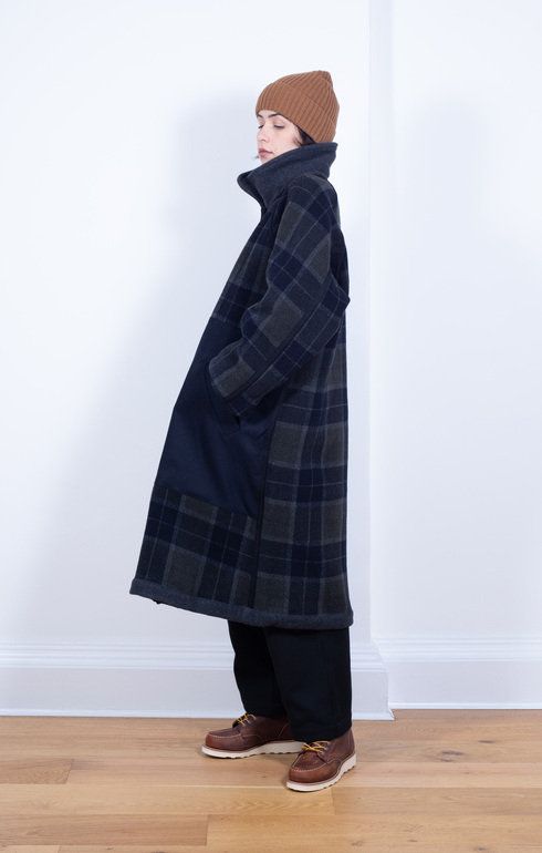 Army Trench Reversible Golf Wool Caviar