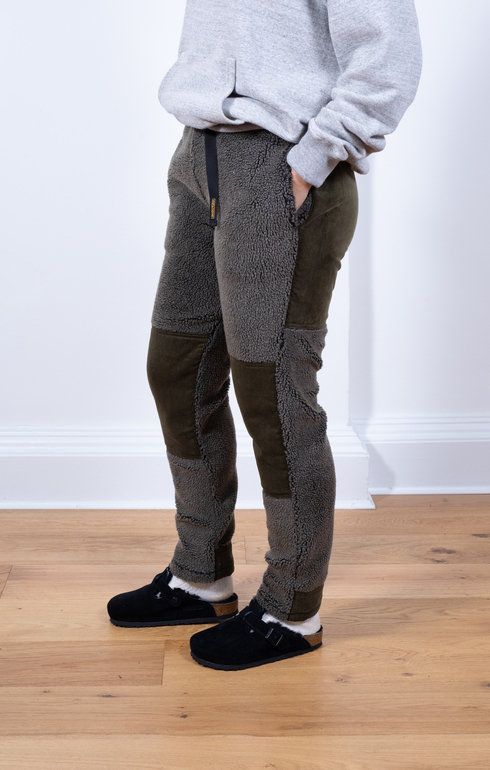 New Yorker Boa Fleece Army Green