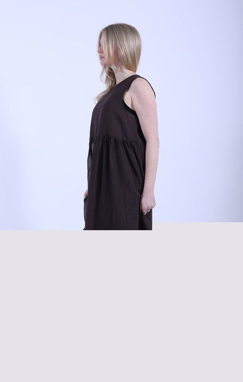 Genevieve Dress Chocolate