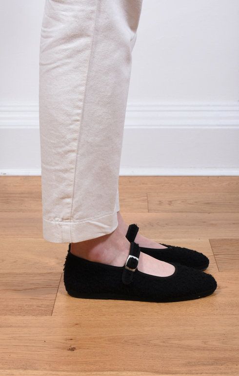 Mary Jane Casentino Ness Shoes Black
